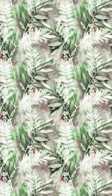 Roller blind for large window Shiny leaves