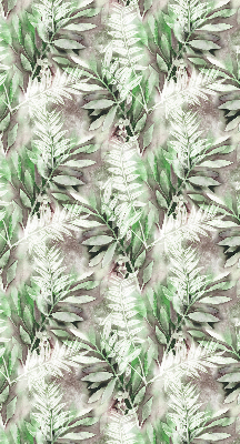 Roller blind for large window Shiny leaves