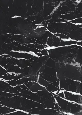 Fabric roller blind in black marble