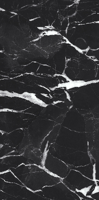 Fabric roller blind Black marble