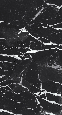Fabric roller blind Black marble