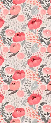 Modern roller blind Poppy design