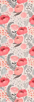 Modern roller blind Poppy design