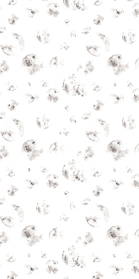 Fabric roller blind Planets