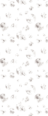 Fabric roller blind Planets