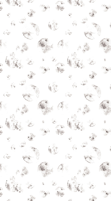Fabric roller blind Planets