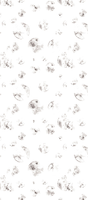 Fabric roller blind Planets