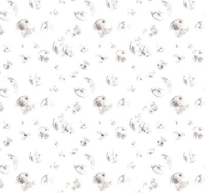 Fabric roller blind Planets