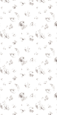 Fabric roller blind Planets