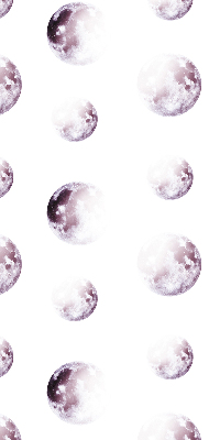 Modern roller blind Gray planets