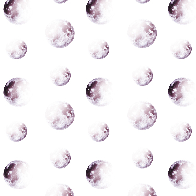 Modern roller blind Gray planets