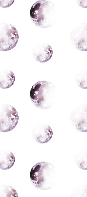Modern roller blind Gray planets