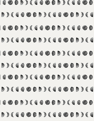 Roller blind for large window Moon phases