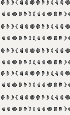 Roller blind for large window Moon phases