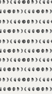 Roller blind for large window Moon phases