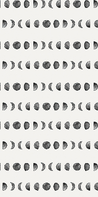 Moon phases roller blind for large windows