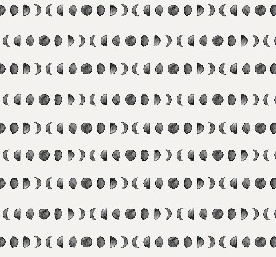 Roller blind for large window Moon phases