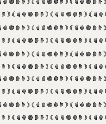 Roller blind for large window Moon phases