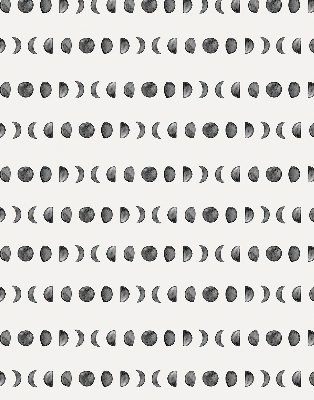 Roller blind for large window Moon phases