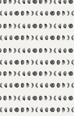 Roller blind for large window Moon phases