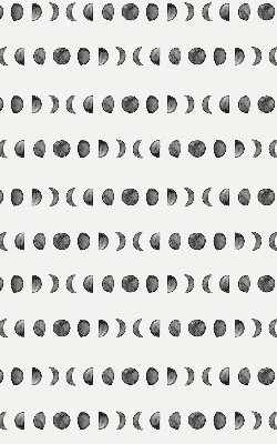 Roller blind for large window Moon phases