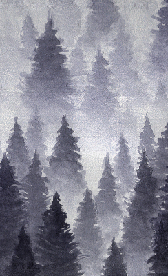 Fabric roller blind Misty forest