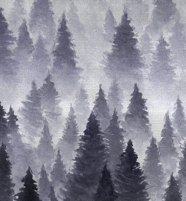 Fabric roller blind Misty forest