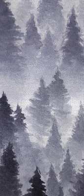Fabric roller blind Misty forest
