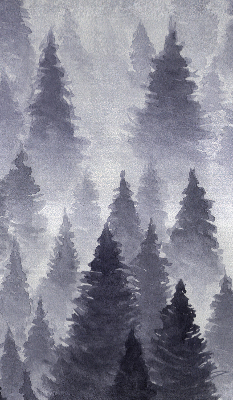 Fabric roller blind Misty forest
