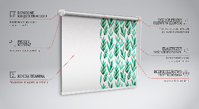 Modern roller blind Plants
