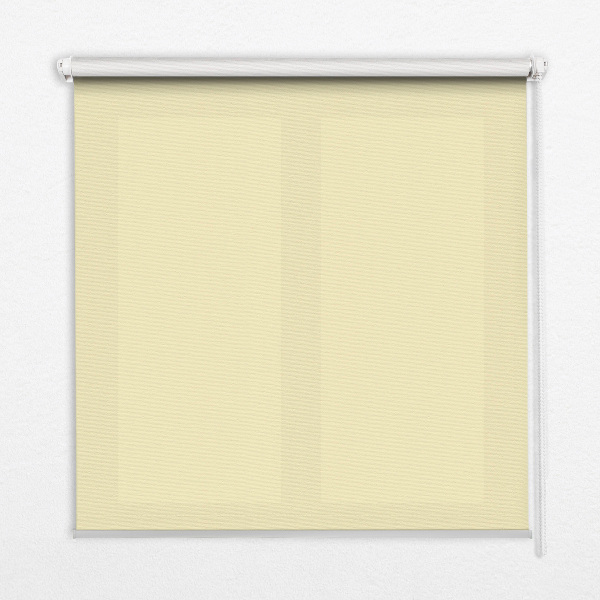 Fabric roller blind Light yellow