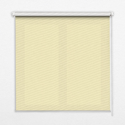 Fabric roller blind Light yellow