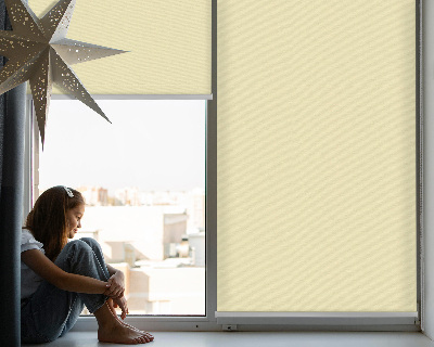 Fabric roller blind Light yellow