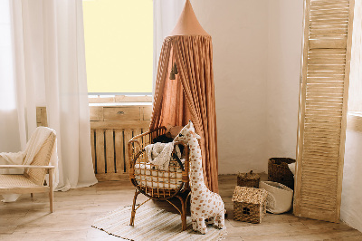 Fabric roller blind Light yellow