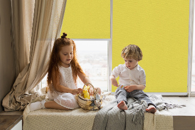 Modern roller blind Yellow