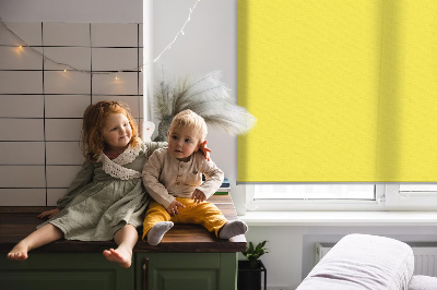 Modern roller blind Yellow