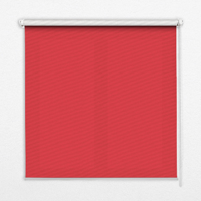 Roller blind for large window Red