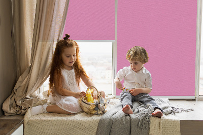 Modern roller blind Pink
