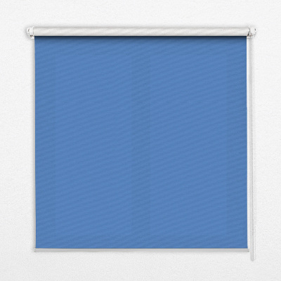 Modern roller blind in blue