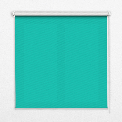 Fabric roller blind Turquoise