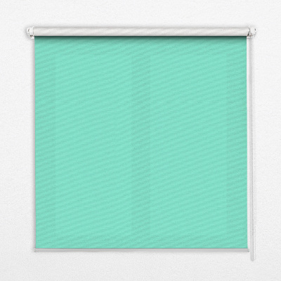 Modern roller blind Turquoise
