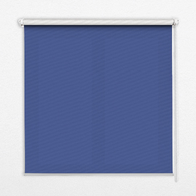 Fabric roller blind in navy