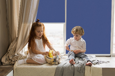 Fabric roller blind Navy