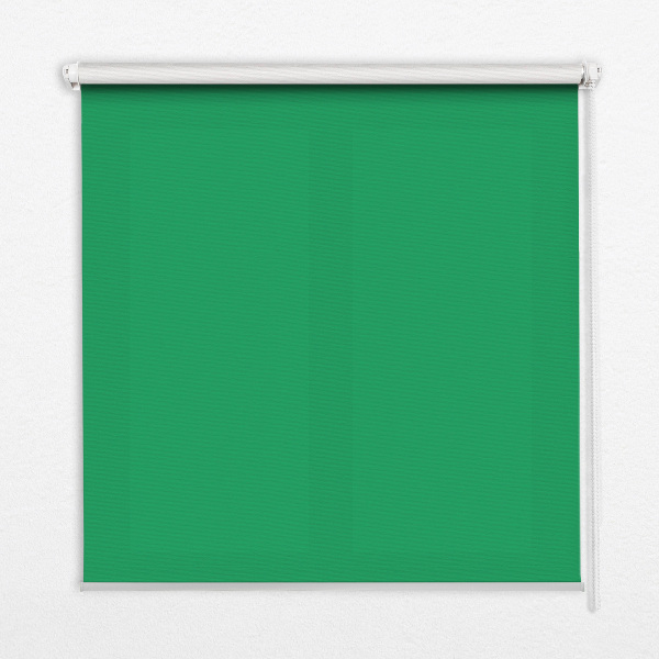 Roller blind for large window Green