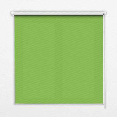 Modern roller blind in green