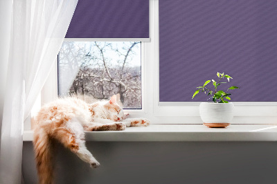 Roller blind for large window Purple