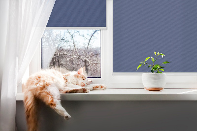 Modern roller blind Navy