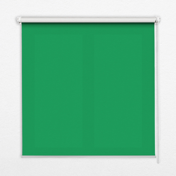 Roller blind for large window Green