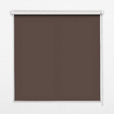 Roller blind for large window Brown