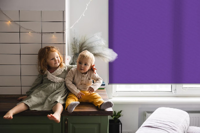 Fabric roller blind Purple